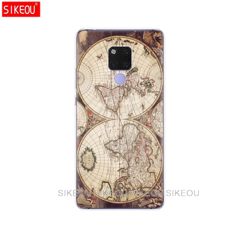 33663 Мягкий силиконовый чехол для huawei mate 20 pro, Прозрачный дизайн, чехол для телефона huawei mate 20 X, чехол Coque Capa для mate 20 - Цвет: 33663