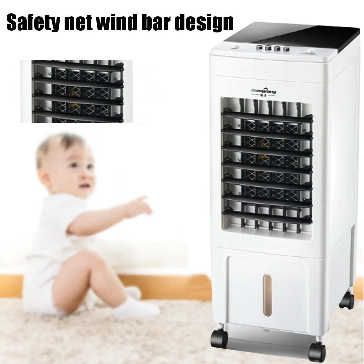 220V Portable Air Conditioner Conditioning Fan Humidifier Cooler Cooling System Mini Air Conditioner Cooling Fan Humidifier