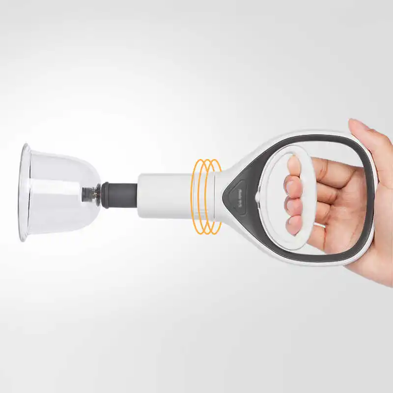 Набор массажных чашек для вакуумной акупунктуры 10 магнитных игл 24 прозрачных