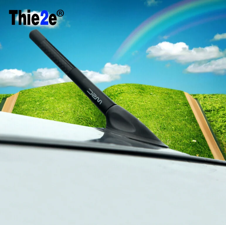 Автомобильная антенна из углеродного волокна с FM радио Модифицированная для Toyota