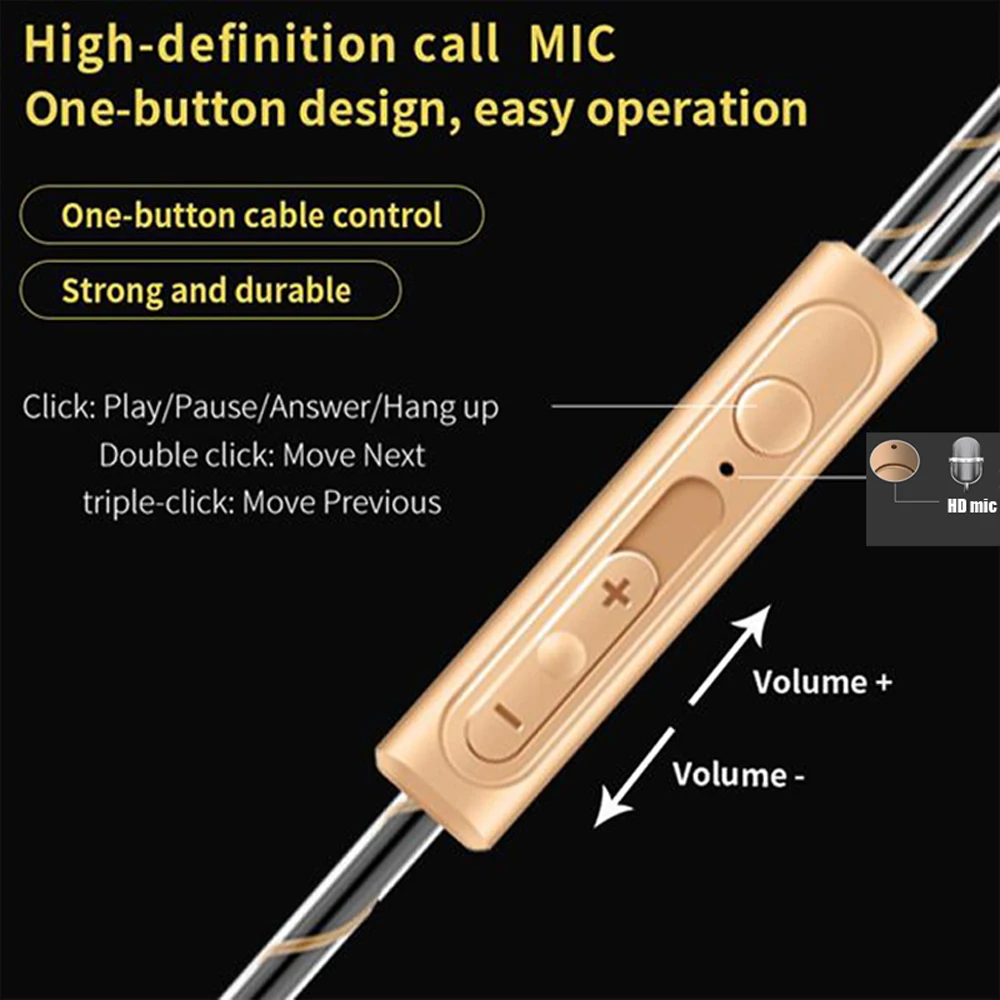 50PCSqijiagu Новое поступление высокое качество проводные стерео басы спортивные EX