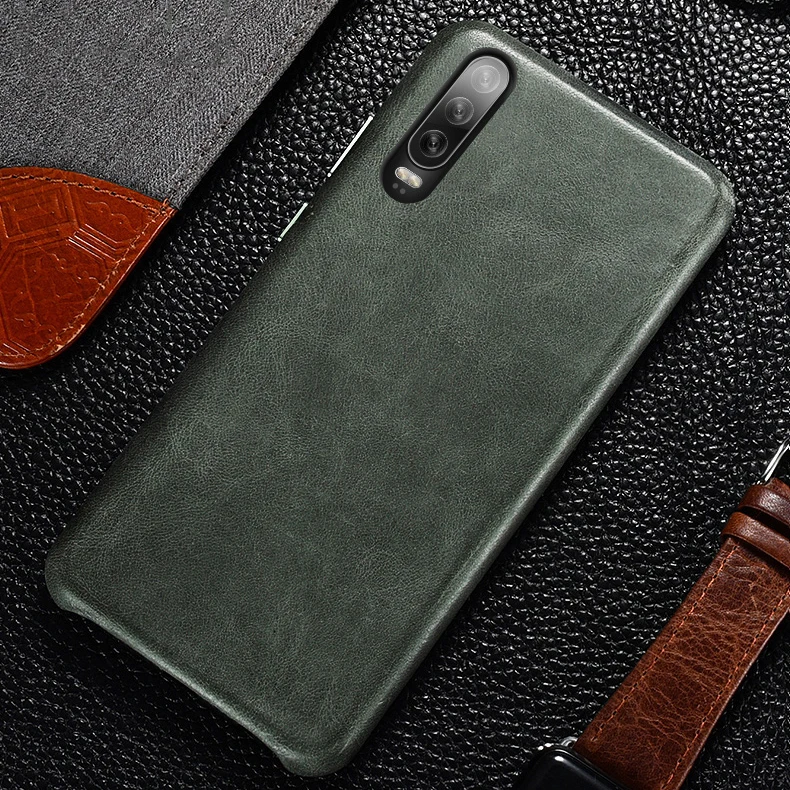 Чехол накладка из натуральной кожи для Huawei P30 Pro|Бамперы| |
