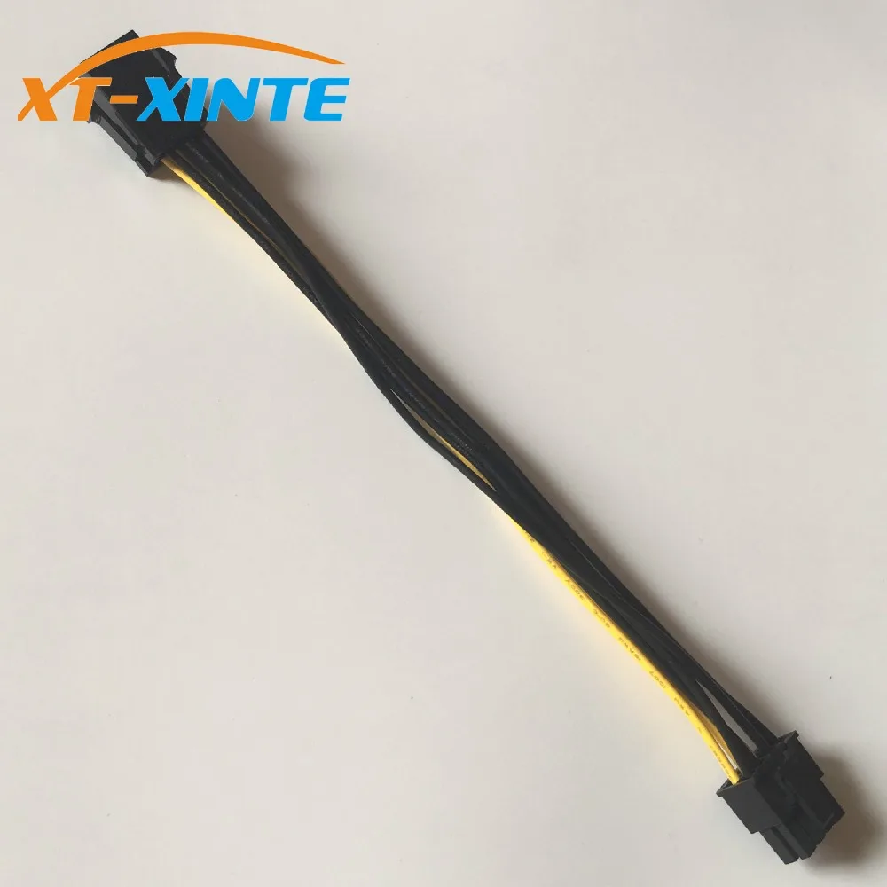 XT-XINTE видеокарта 6PIN до 8PIN Кабель-адаптер питания 6P 8P шнур PCI-Express конвертер провод
