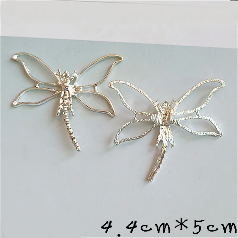 SEA MEW 30 PCS Мода стиль металл сплав KC Золотой Серебряный Цвет Бабочка соединители со