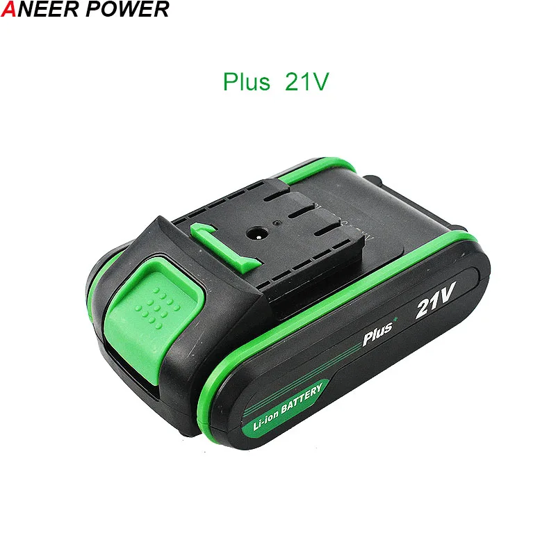 21V Plus battery Высокое качество, алюминиевая крышка, 25В-12 V плюс литий Батарея Li-Ion Батарея для Мощность инструменты Перезаряжаемые Ударная дрель шуруповерт Батарея - Цвет: 21V Plus battery