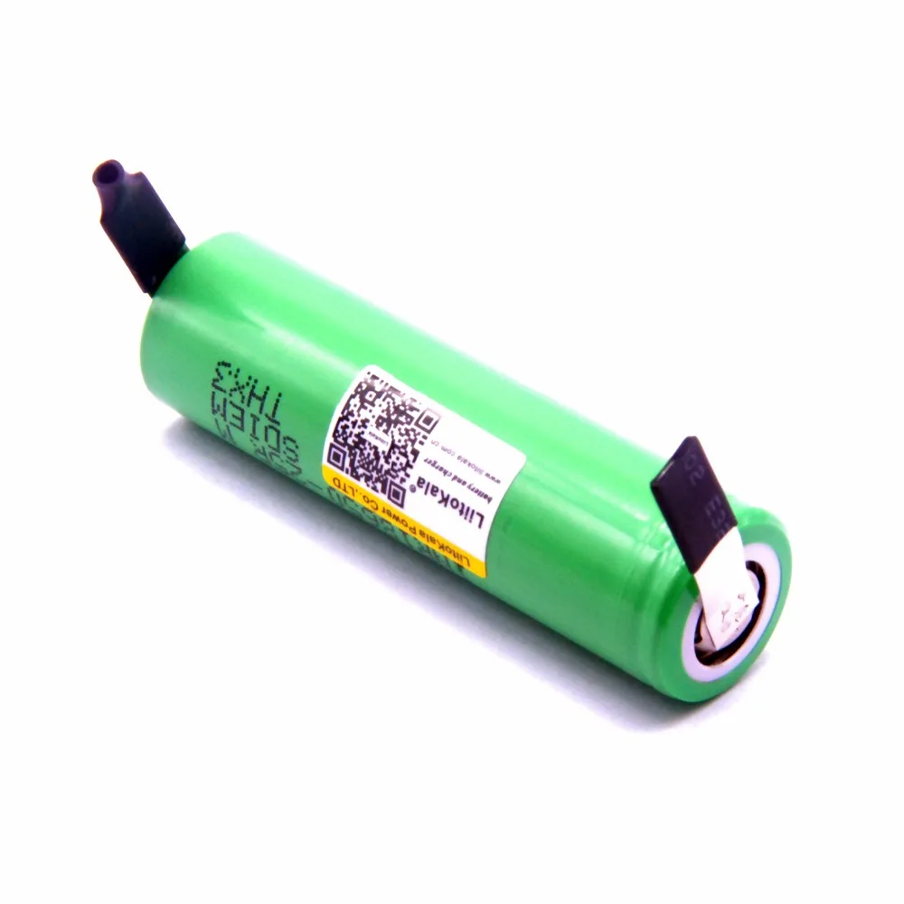 Liitokala 100 шт. новый бренд 18650 2500 мАч аккумуляторная батарея 3 6 В INR18650 25R M 20A разряд + DIY