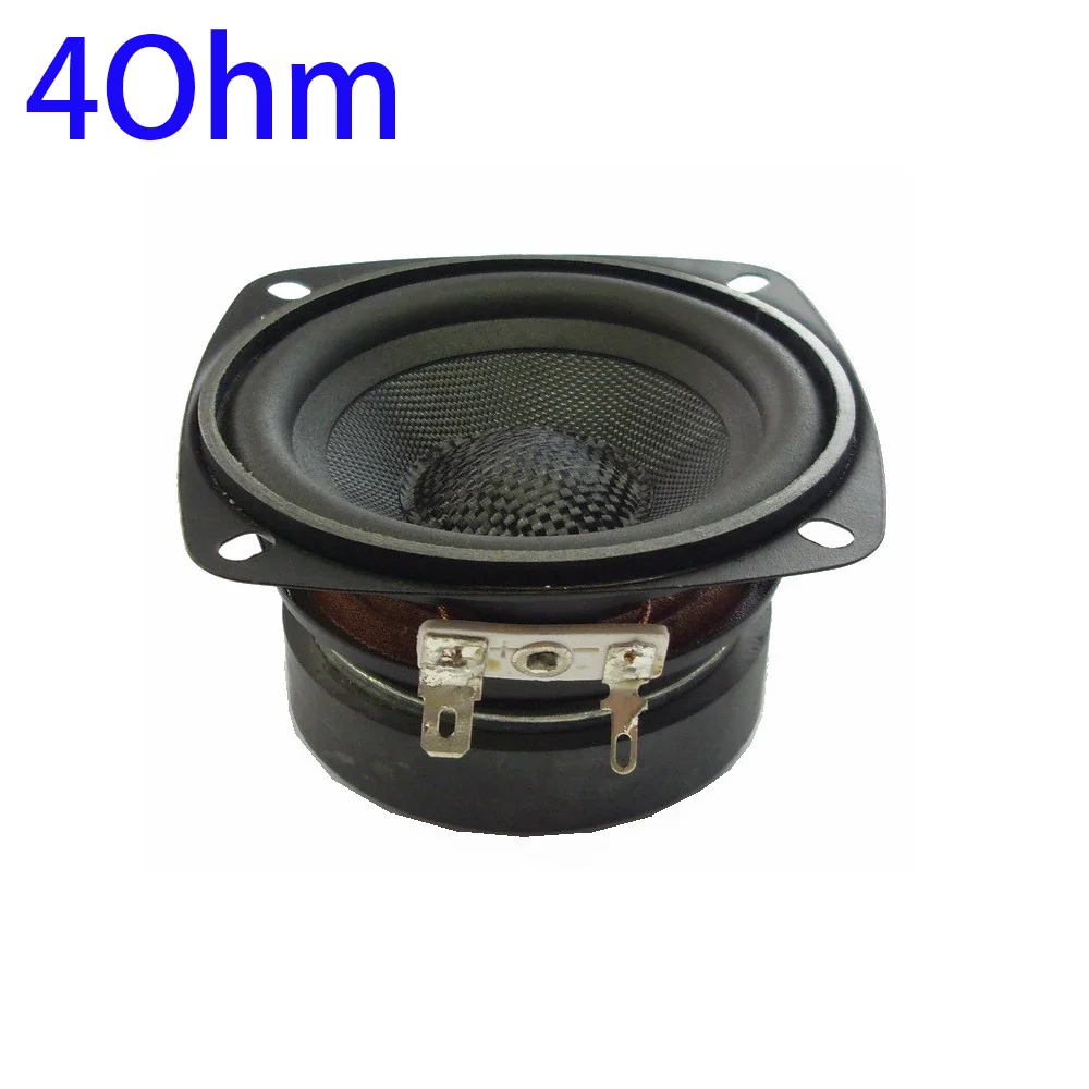 4Ohm Tenghong 1 шт. 3 дюймов портативная аудио Колонка 4Ohm 8Ohm 15 Вт стекловолокно влажной HIFI Bluetooth полный спектр динамик для компьютера рабочего стола - Цвет: 4Ohm