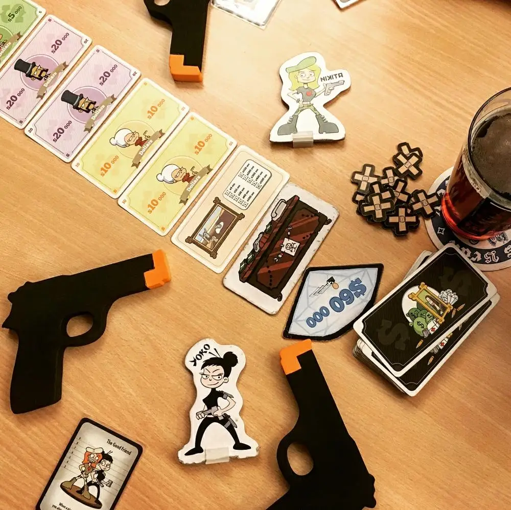 Ca $ h Gun $: живая настольная игра 8-20 игроков чтобы играть в семью/вечеринку/друзей