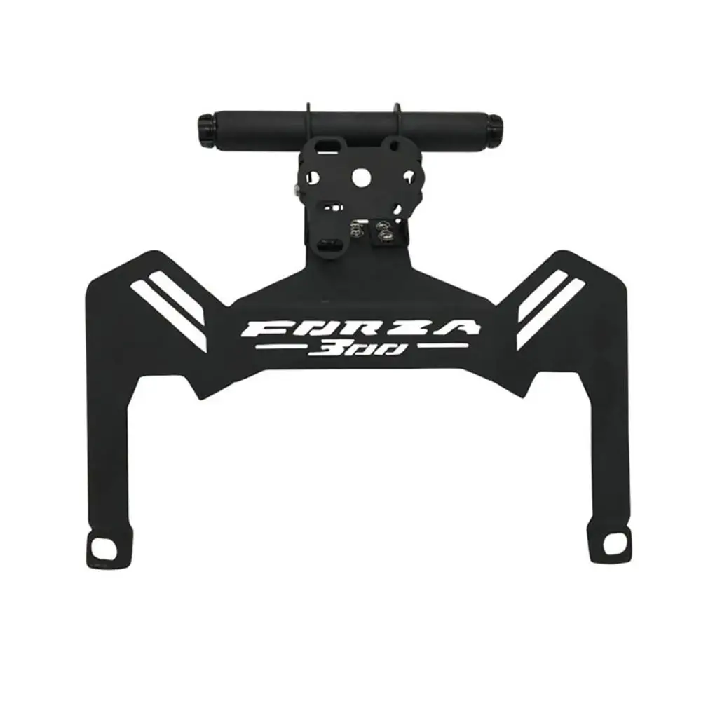 Forza Bracket Black Для Honda Forza 300 250 125 MF13 держатель для телефона Forza300 подставка держатель для смартфона подставка для телефона gps навигатор Кронштейн - Цвет: Forza Bracket Black