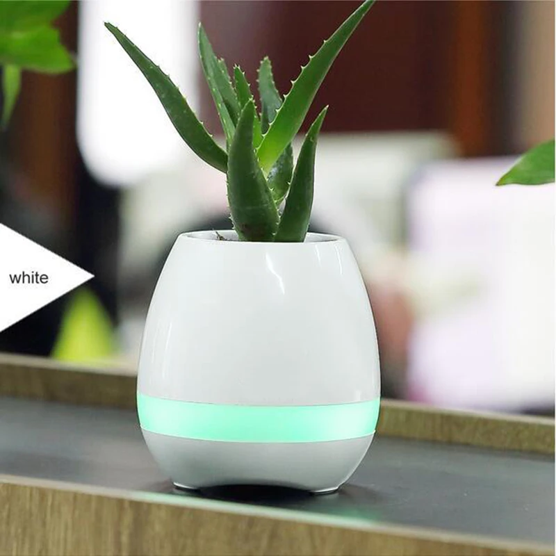 Музыкальная лампа для растений умная перезаряжаемая Водонепроницаемая bluetooth