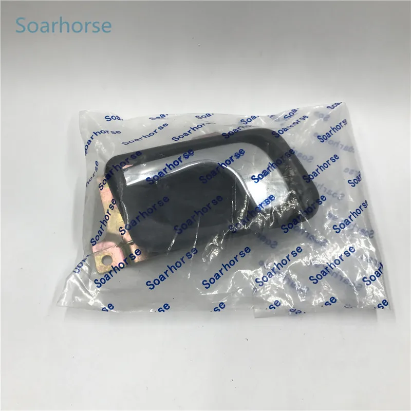 Soarhorse хром внутри ручки для межкомнатных дверей для Mitsubishi Pajero Montero MK2 V31 V32 V33 V43 1992-2000