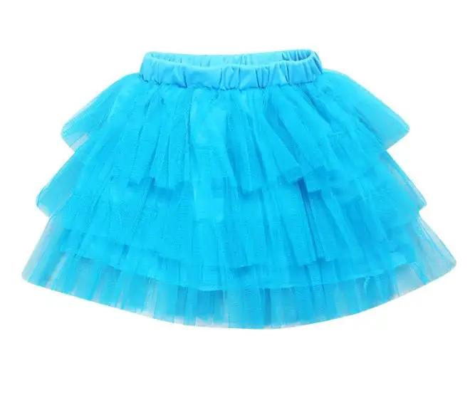 Новая летняя детская одежда юбка принцессы сетчатая для девочек Одежда
