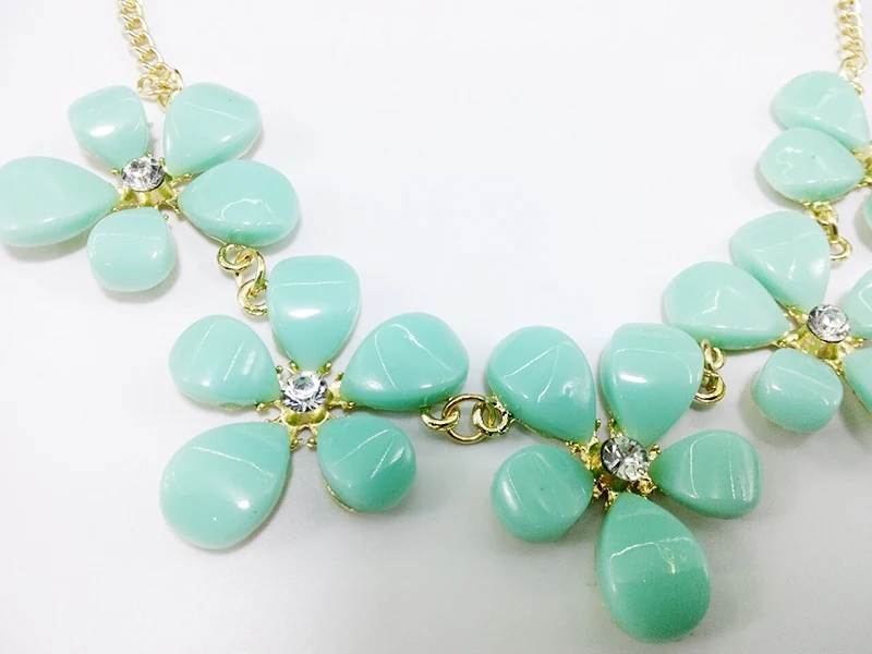 Новая Мода Изящных Ювелирных Изделий Богемия Цветок Кулон Заявление Колье