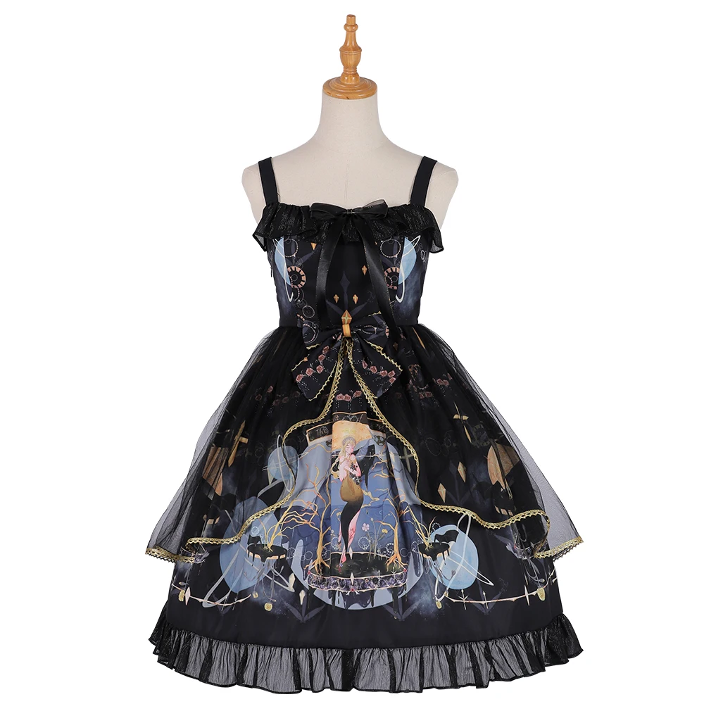 Женское платье без рукавов в готическом стиле | Тематическая одежда и униформа