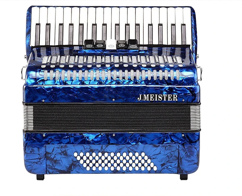 Музыкальный инструмент J. meister 34 ключи 60 бас MVB1308B Германия импорт Reed