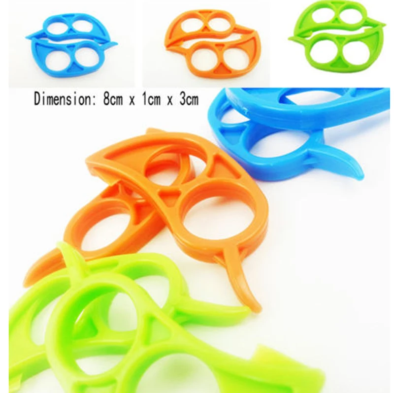 3 шт. Симпатичные Мультяшные мыши пластиковый инструмент для чистки апельсинов