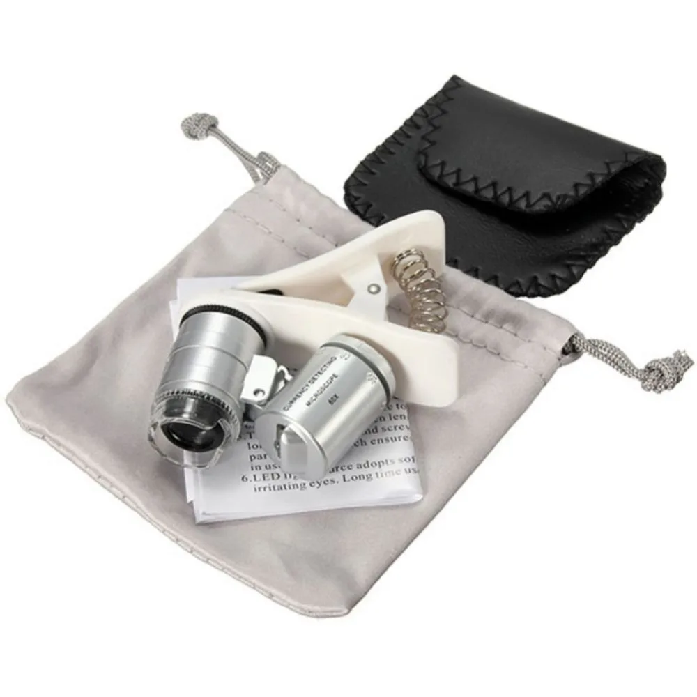 EDAL Универсальный 60X оптический зум клип телескоп камера микроскоп объектив с