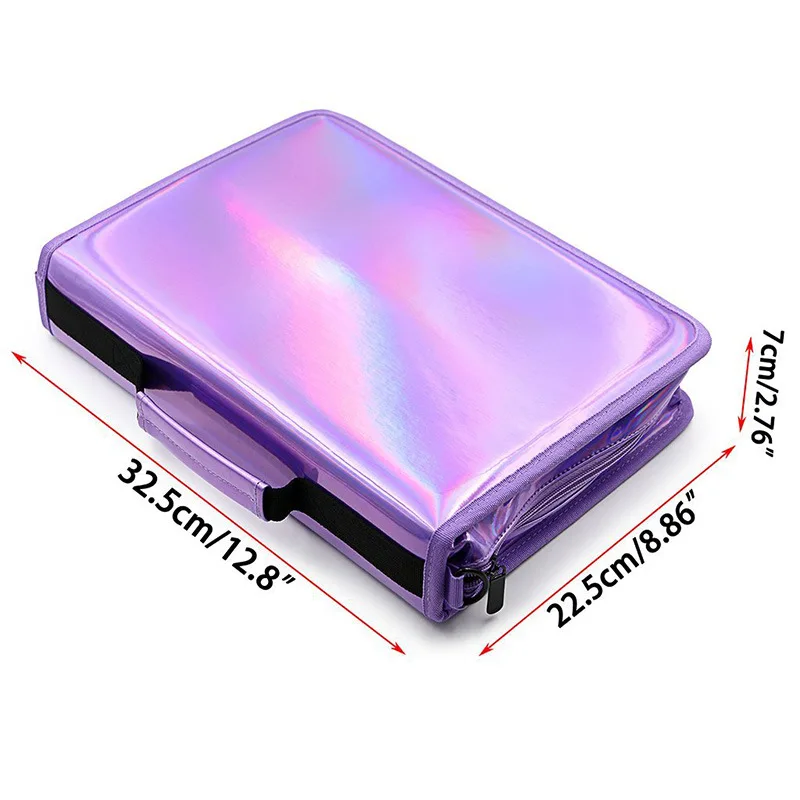 Женский чехол для карандаша с лазерным рисунком большой 160 отверстиями Роскошный