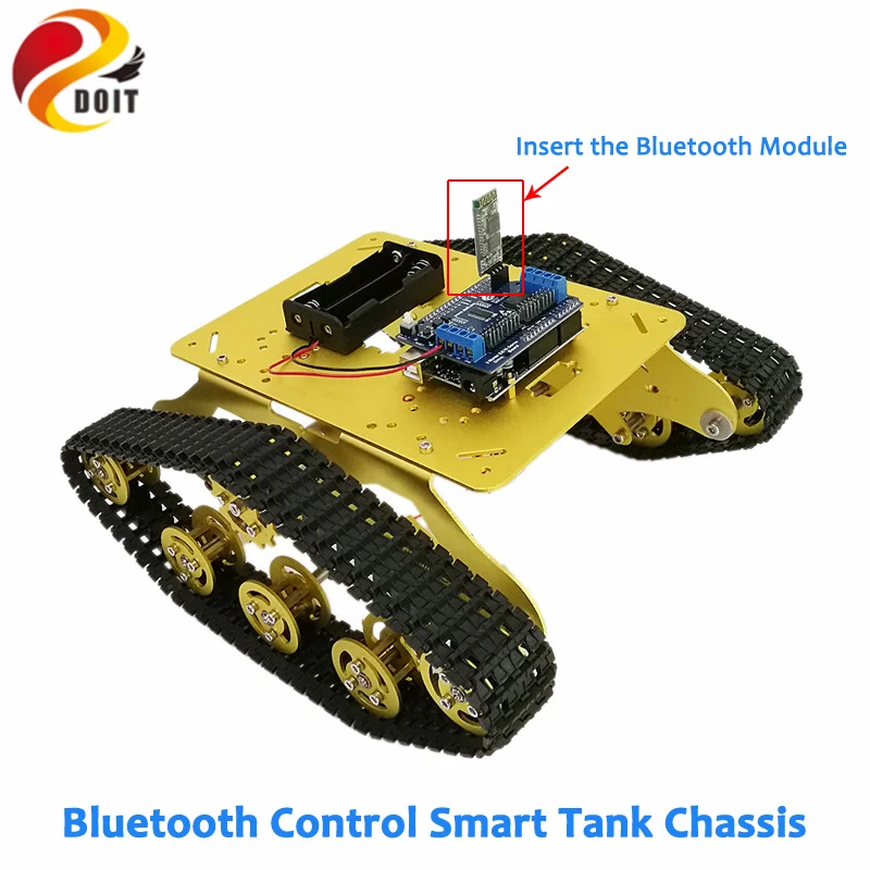 TS300 амортизатор бак шасси с HC-06 модуль Bluetooth + Arduino макетная плата водителя