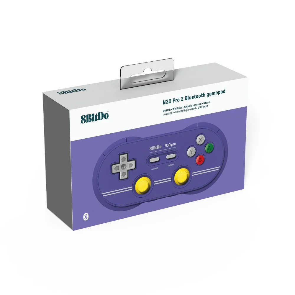8BitDo N30 Pro2 Bluetooth геймпад беспроводной контроллер с джойстиком для nintendo Switch Windows macOS Android Raspberry PI