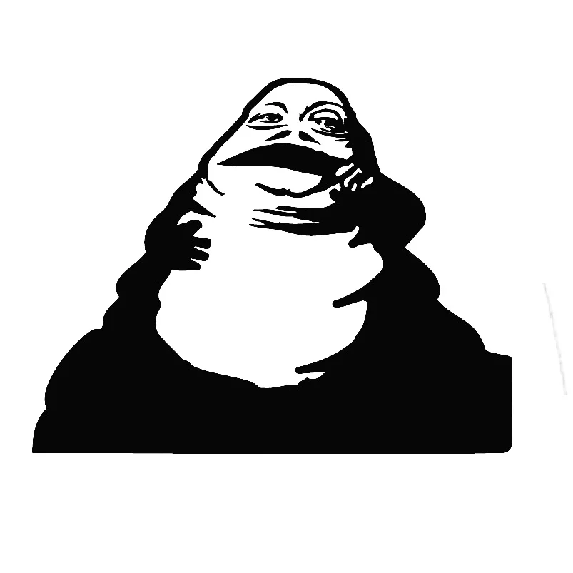 Jabba theHut автомобильные виниловые наклейки на бампер водонепроницаемый задний