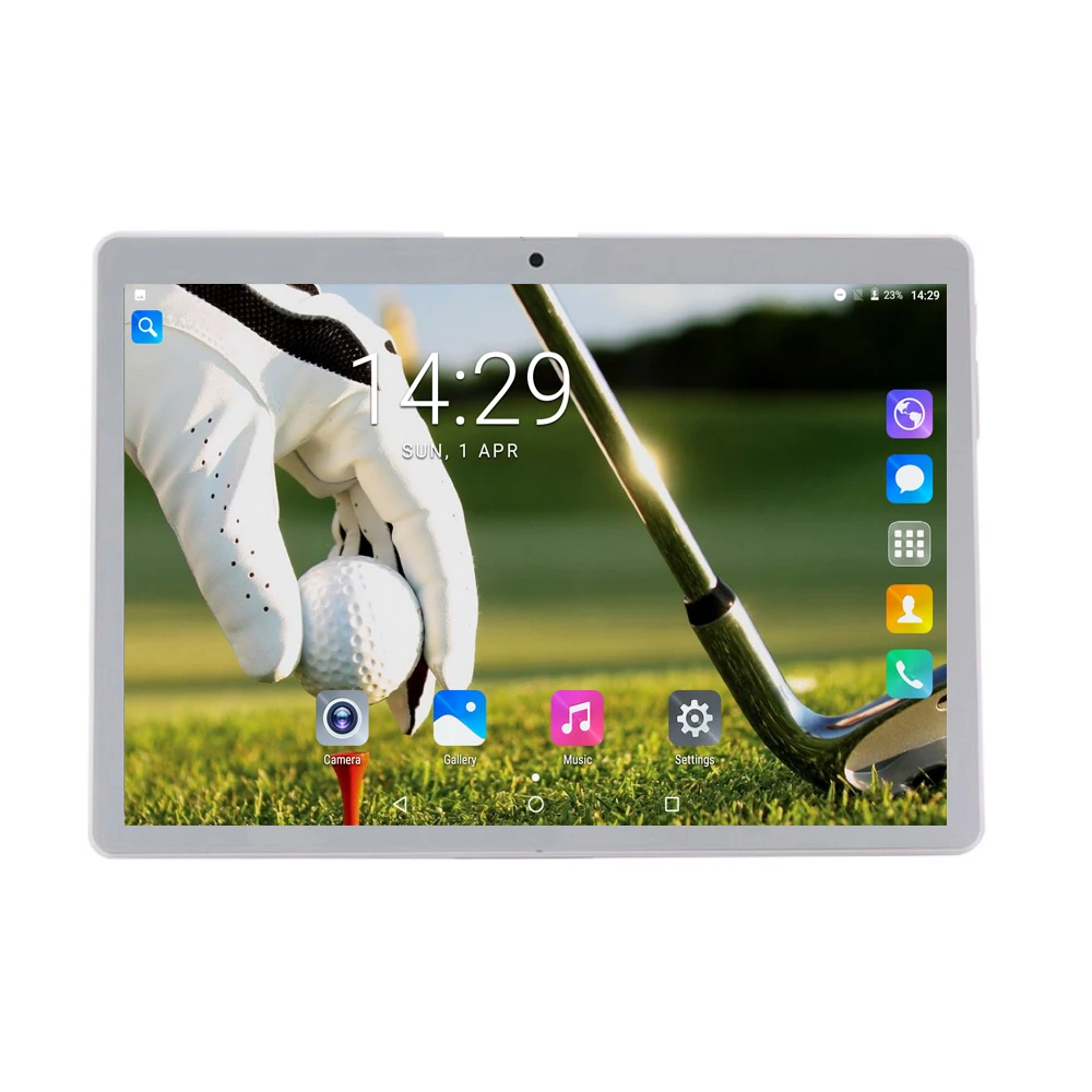 2.5D изогнутые Экран телефонный звонок tablet Octa Core 10 дюймов 1280X800 HD ips 32 ГБ/64 ГБ