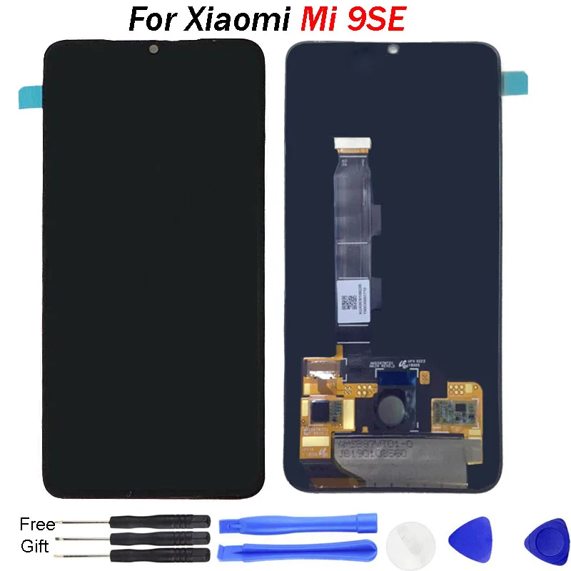 ЖК дисплей для Xiaomi Mi 9SE оригинальный Amoled 5 97 дюйма сенсорный экран дигитайзер в