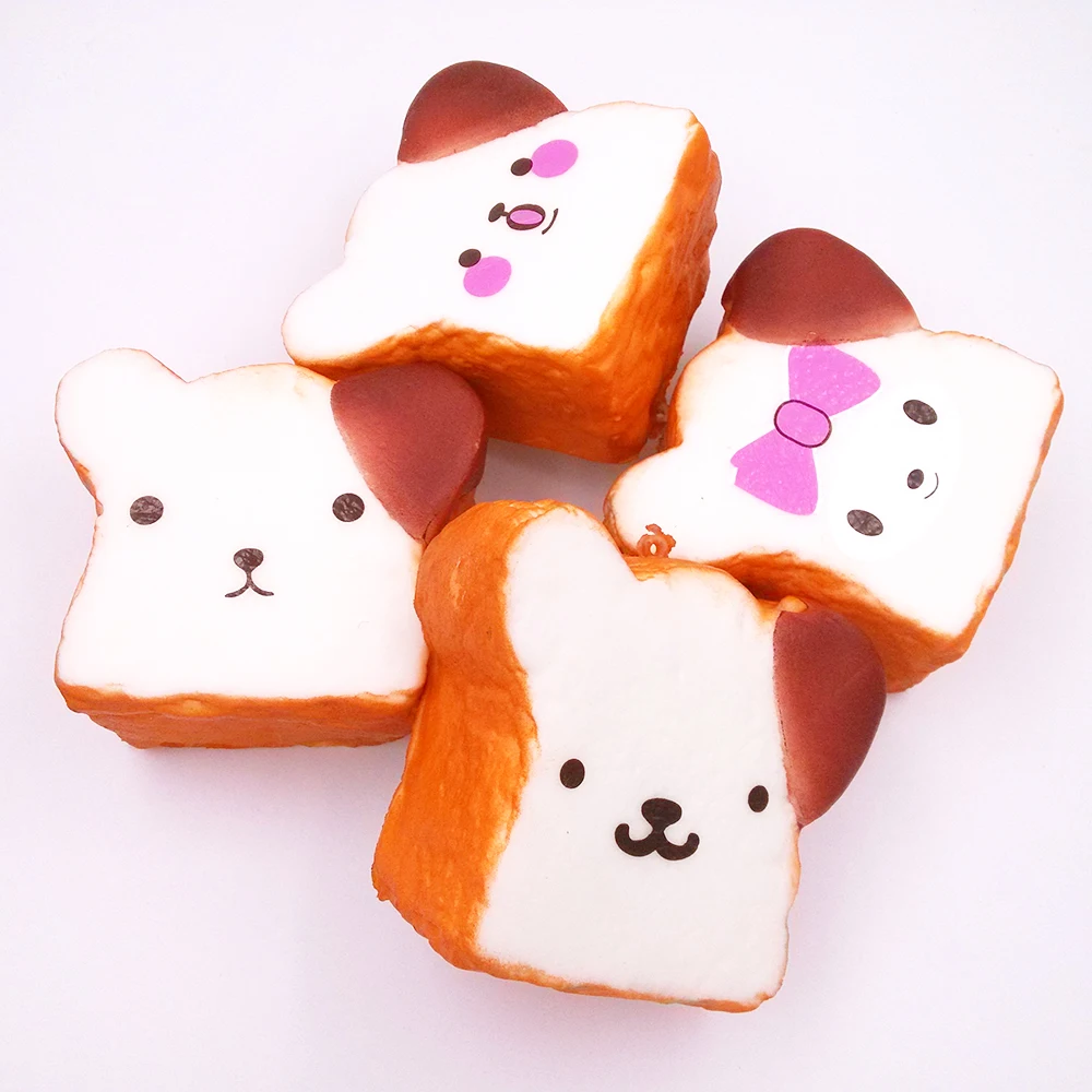 1 шт. kawaii expression распродажа rilakkuma мягкие тосты медленно поднимающиеся сжимаемые