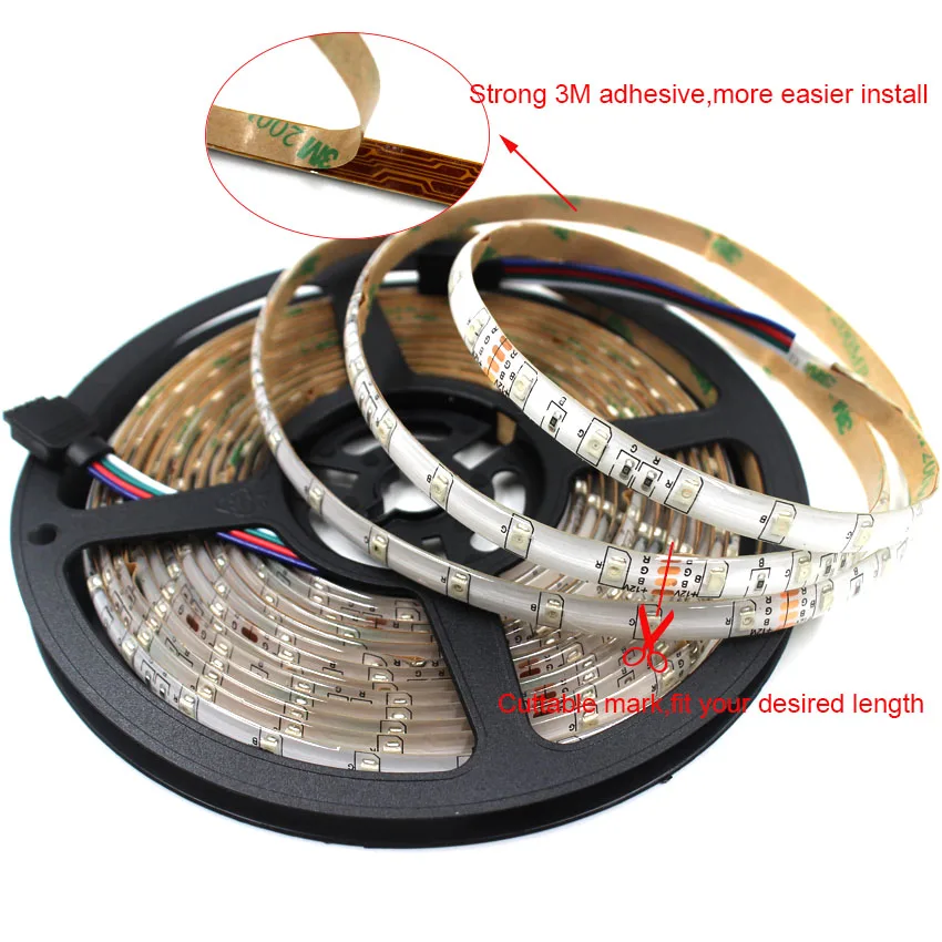 IKVVT RGB СВЕТОДИОДНАЯ лента SMD 3528 светодиодная неоновая лампа Гибкая Диодная 24Key ИК