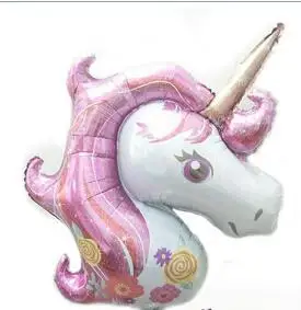 Balloons 1pcs Торт для детского праздника украшения Единорог вечерние украшения для кексов обертки торт стенд День Рождения украшения партии дети партии поставки - Цвет: Balloons 1pcs