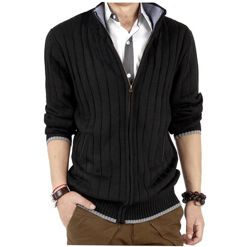 Новинка 2017 весенне-осенняя мужская модель женская одежда свитер на молнии с