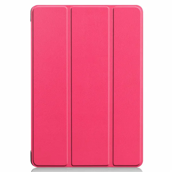 Магнитные из искусственной кожи чехол для huawei MediaPad T5 10,0 Крышка для huawei Медиа Pad AGS2-W09 AGS2-L09 AGS2-L03 AGS2-W19 10,1" - Цвет: mei hong