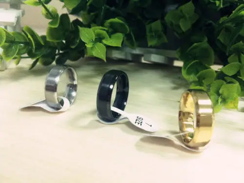 Лидер продаж мм 6 кольца Титан Обручальное нержавеющая сталь одноцветное