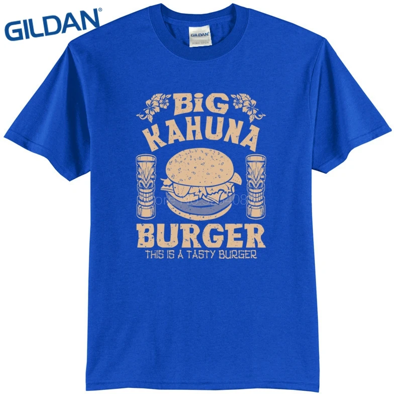 2017 Для мужчин модная футболка Big Kahuna Burger Новая мода брендовая одежда настроить