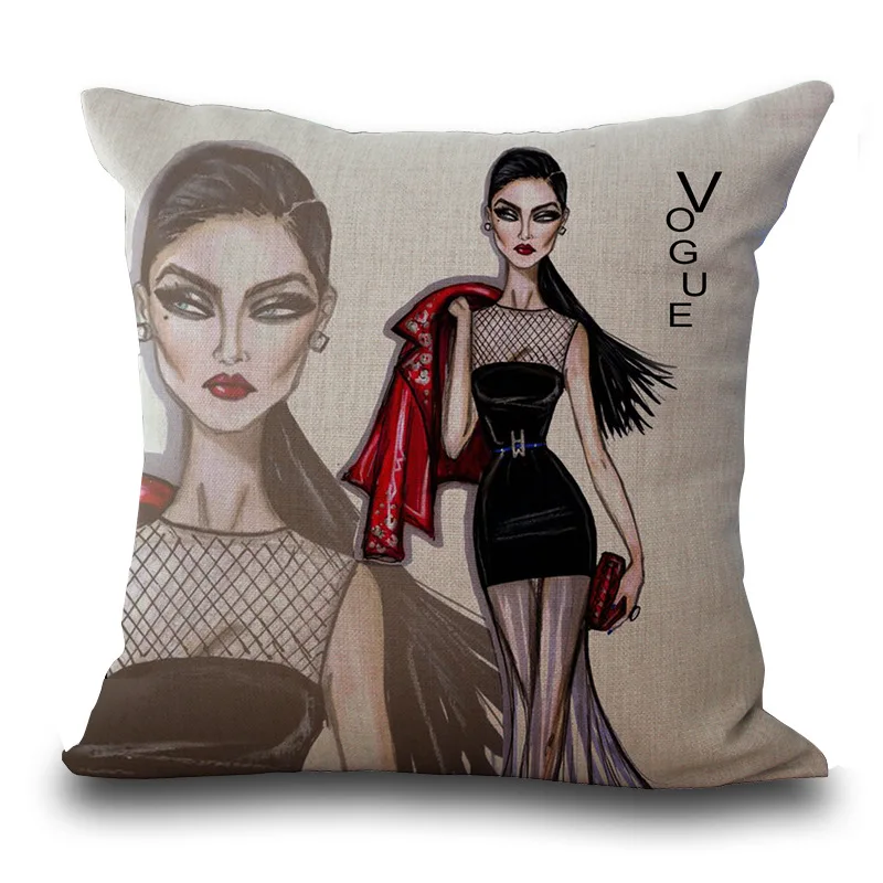 Бесплатная Доставка На Заказ Мода Современная Девушка Декоративные Хлопок Белье