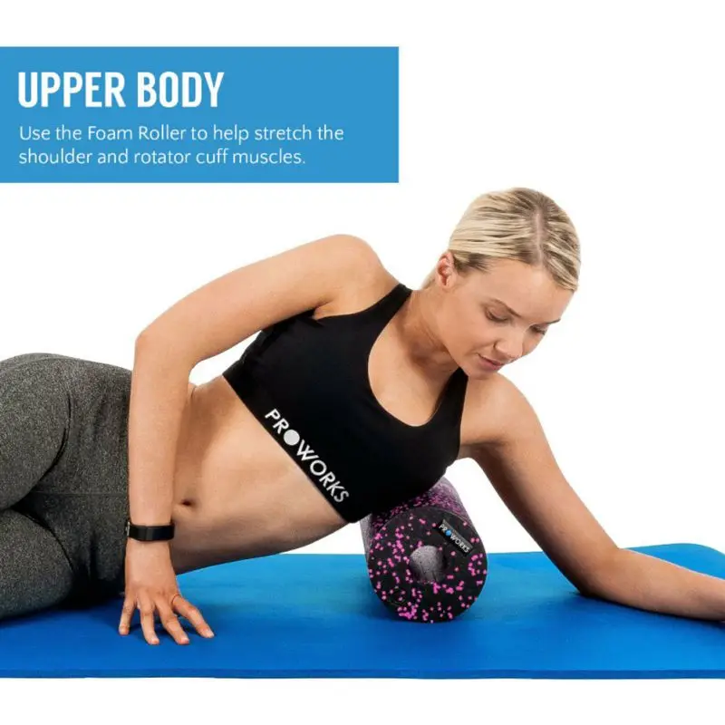 Фитнес-блок для йоги EVA Поролоновый вал стойка фитнес-ролик Коррекция фигуры