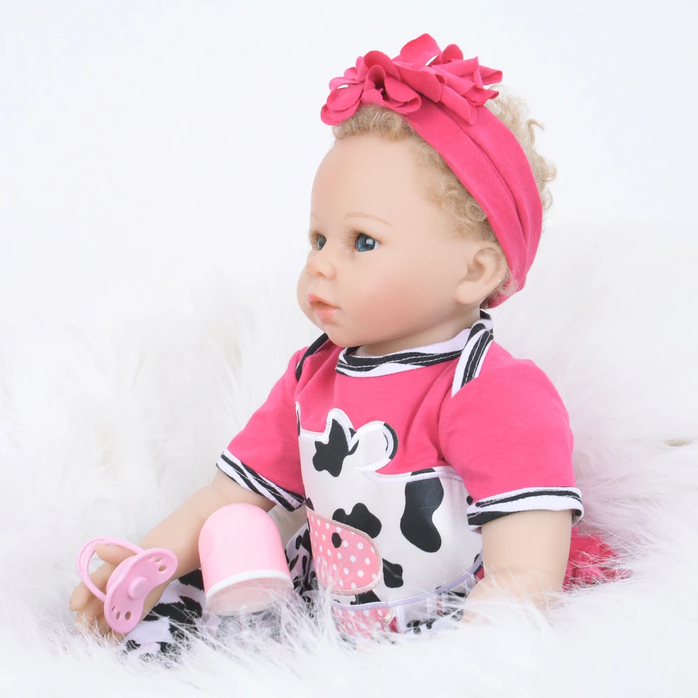 22 &quotручная работа мягкая ткань Боди Новорожденные Детские куклы живое Bebe Reborn