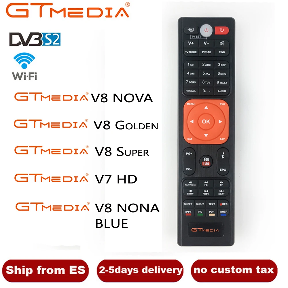HD спутниковый ТВ приемник Пульт дистанционного управления для Gtmedia v8 nova и freesat V8