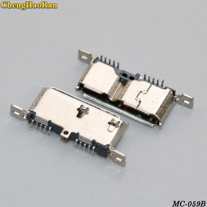 ChengHaoRan 5 шт. Micro USB 3 0 штекерное гнездо Хвост Разъем Женский 180 градусов