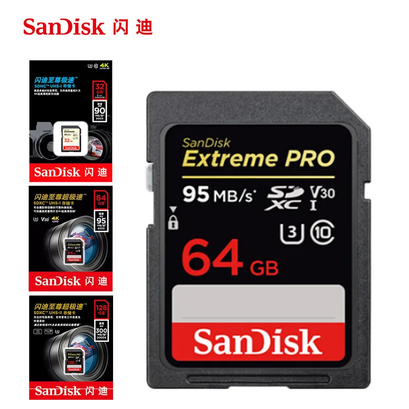 

SanDisk 170MB SD Card for Camera 80MB 256GB 128GB 64GB 32GB 16GB Memory Card U3 U1 4K Flash Card for Camera Flash Card SDXC SDHC