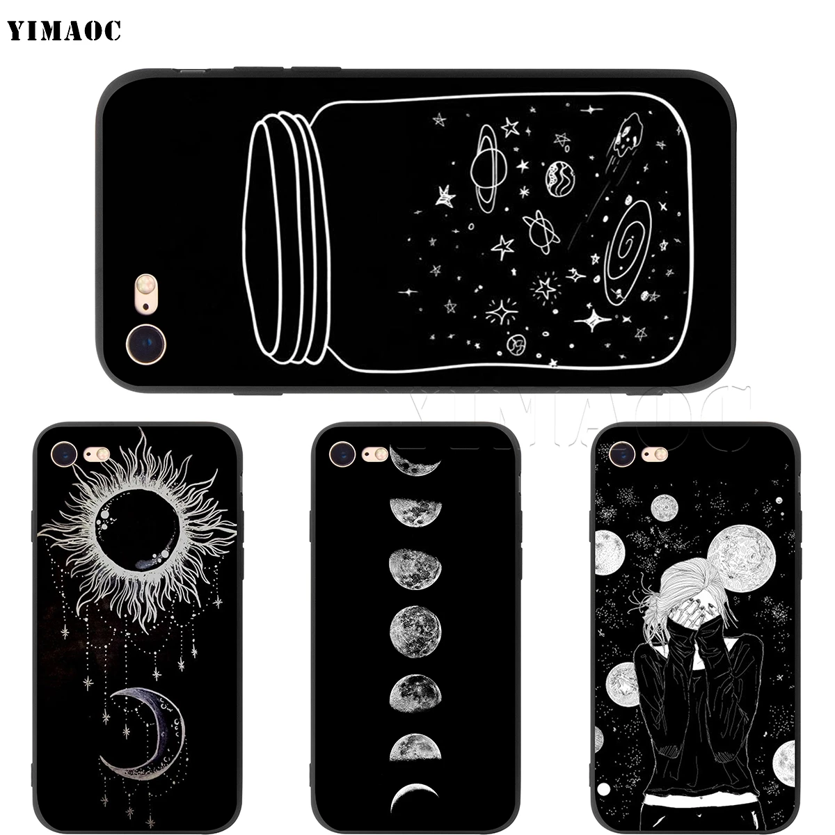 Мягкий силиконовый чехол YIMAOC для iPhone 11 Pro XS Max XR X 8 7 6 6S Plus 5 | Мобильные телефоны и