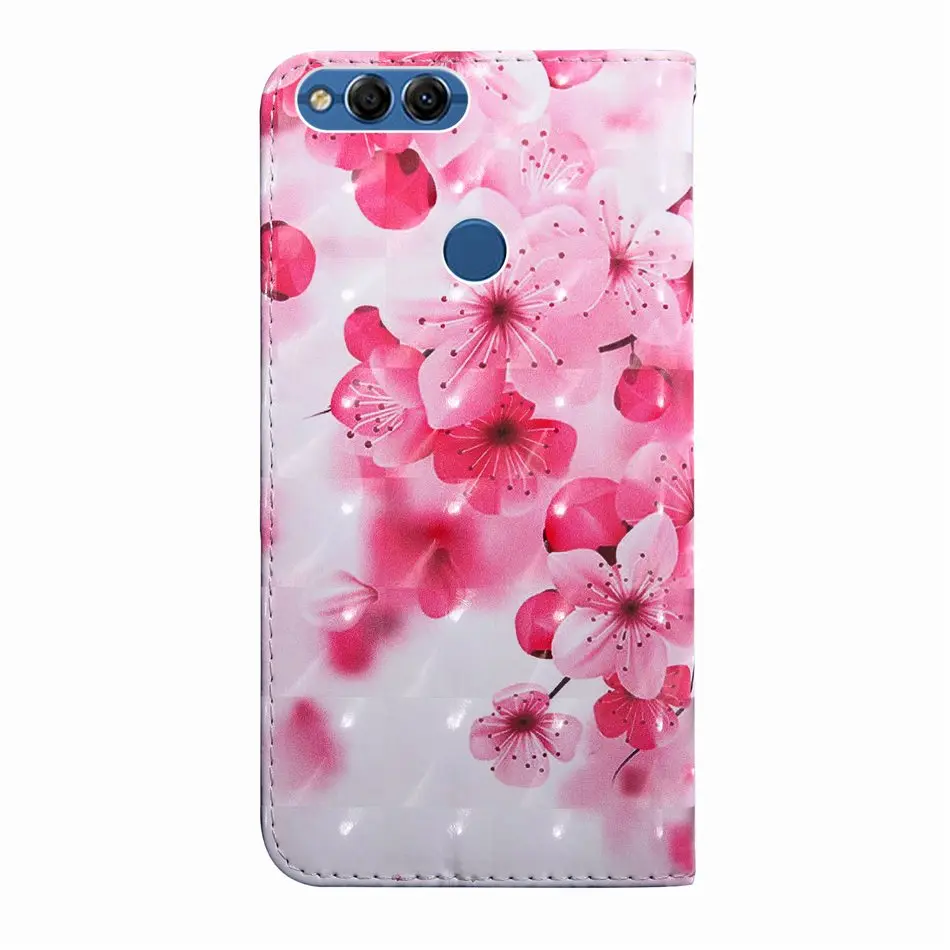 Кожаный чехол с тигровым кружевом для рамки huawei mate 10 20 P9 Lite Mini P20 Nova 3 3i Y3 P Smart Plus Y6 Pro Honor 9 9i DP29G