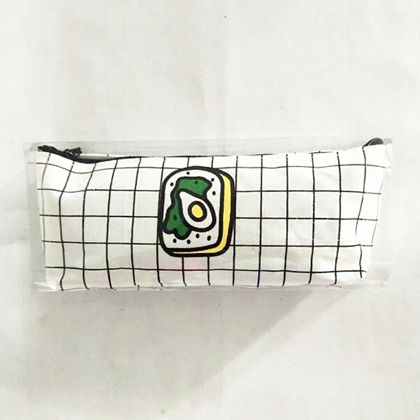 Простая парусиновая сумка M247 с изображением картофеля фри напитков пиццы