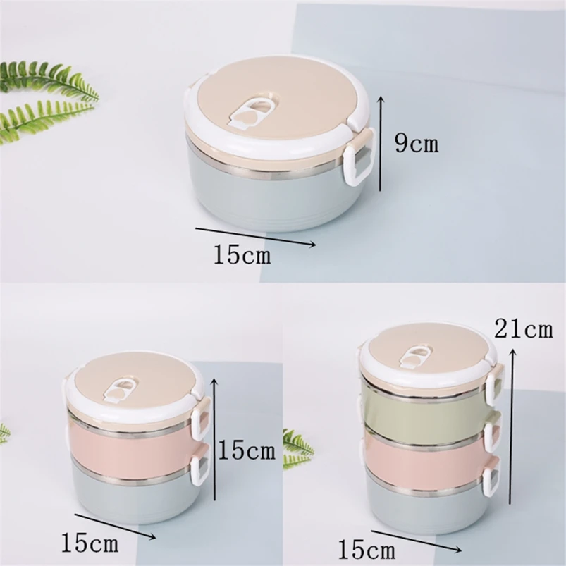Термо Ланч боксы Bento коробка для хранения еды Кемпинг портативный контейнер