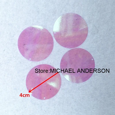 AB прозрачные цветные блестки ПВХ свободные пайетки шитье Свадебное Ремесло