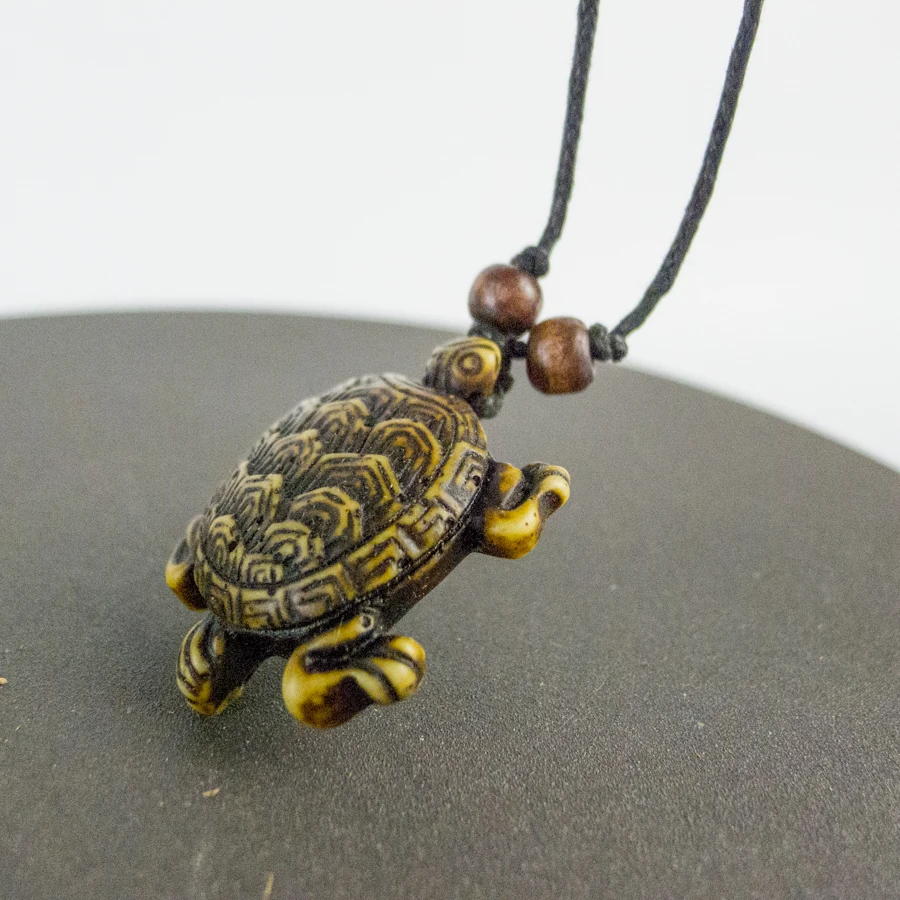 Черепаховые подвески для мужчин ограниченный материал из кости яка кость