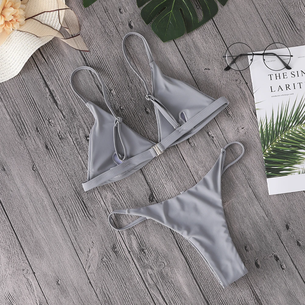 Минимализм Le Sexy High Cut трусики бикини для женщин микро стринги Купальный костюм плотная одежда для купания купальный лето бразильский пляжная Biquini