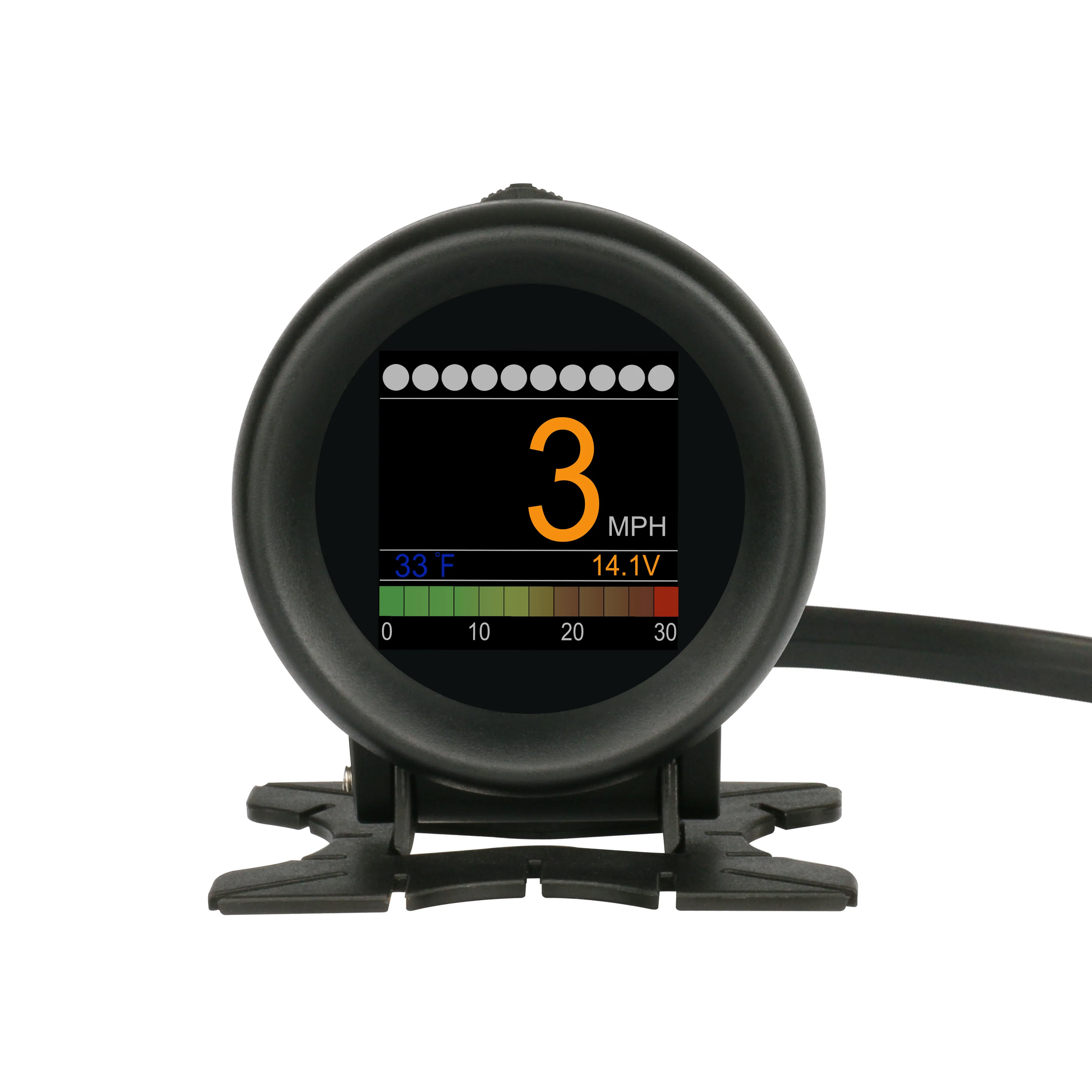 AUTOOL X60 автомобиль OBD Многофункциональный цифровой измеритель скорости сигнализации датчик температуры воды неисправность-тест для 12 В OBD-II Стандартный автомобиль