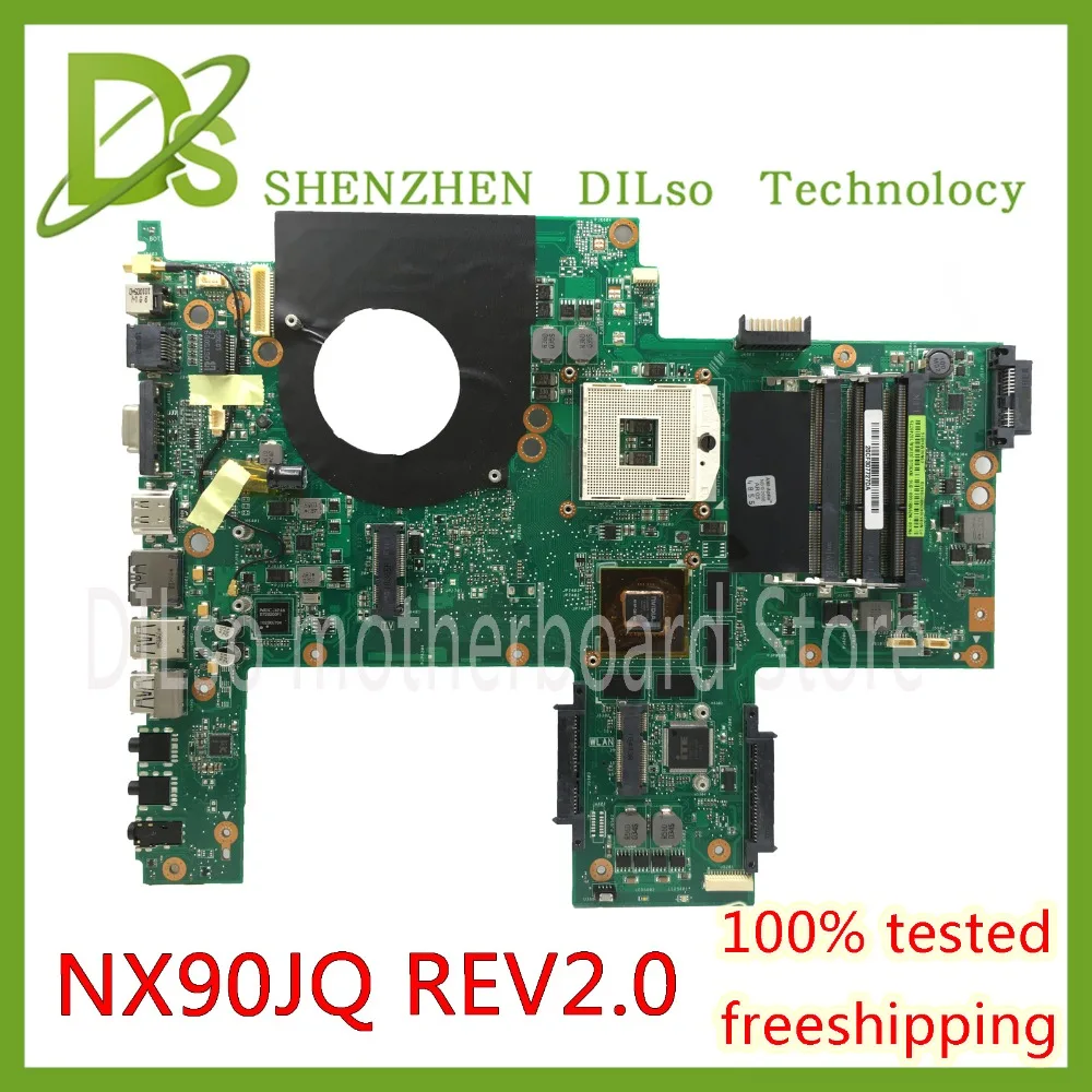 KEFU NX90JQ Материнская плата ASUS NX90JN ноутбука HM55 REV2.0 тесты работы 100% оригинал |
