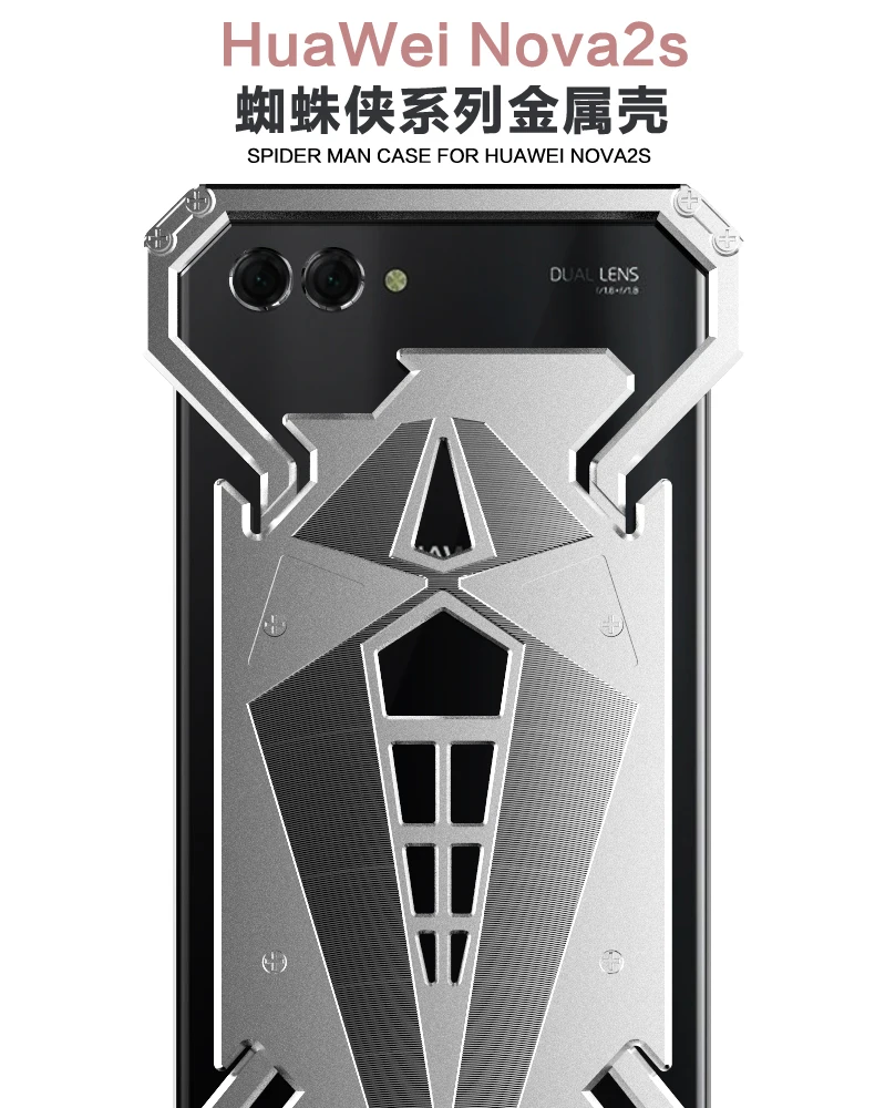 Металлический Чехол Super Hero для Huawei P30 Pro P20 Lite P10 P9 Plus Nova 5 5i 4 3 3i 3e 2 2S чехол с кольцом для телефона с изображением Человека-паука